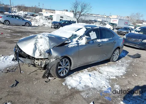 2014 Lexus Is 250 из США, поврежденный, VIN JTHBF1D23E5033222